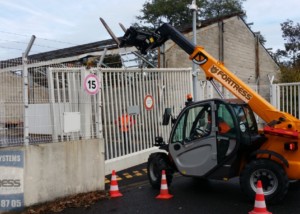 Remise en état portail après bélier