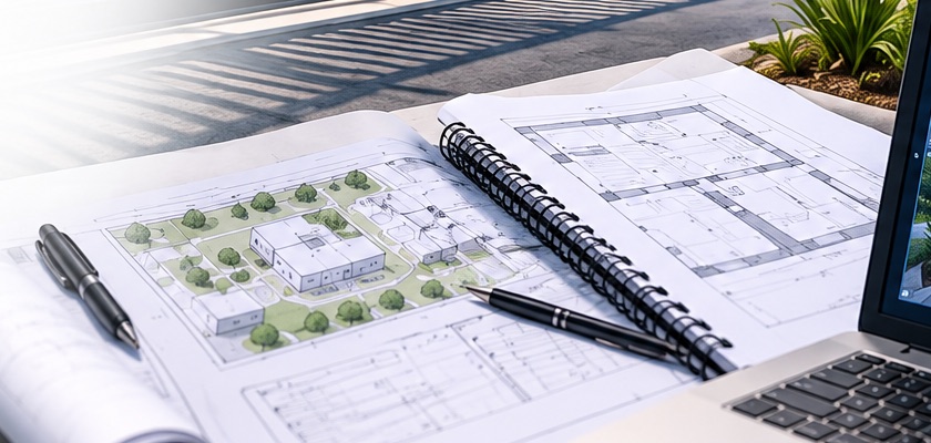 Plans d’implantation d’un site pour l’audit de sûreté