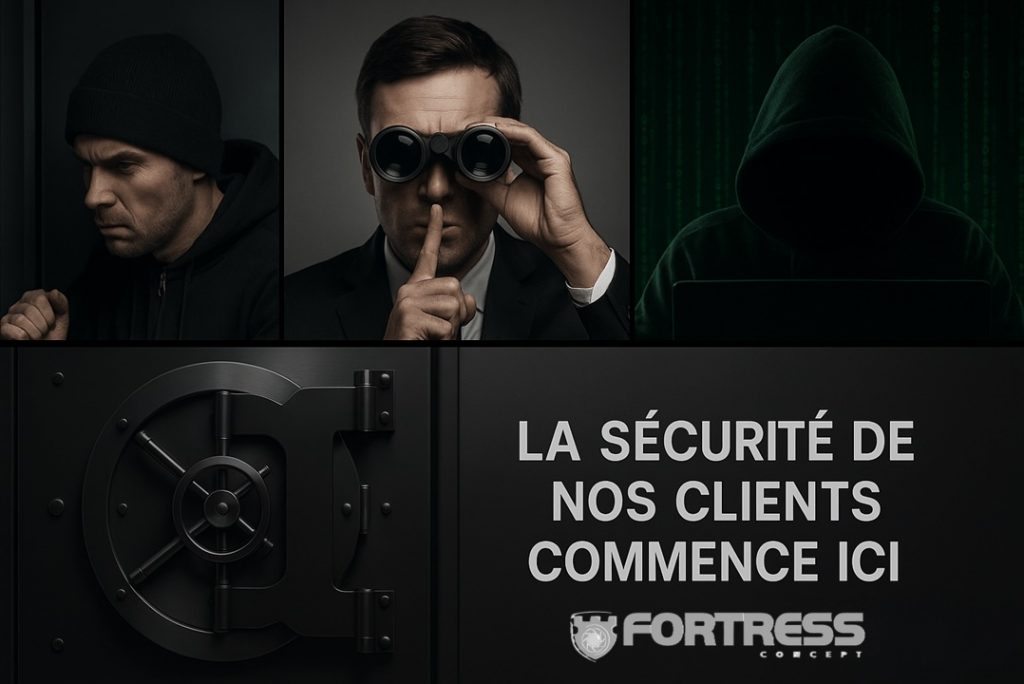 La sécurité de nos clients commence ici !