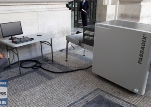 Scanner bagages rayonX visiom passagix